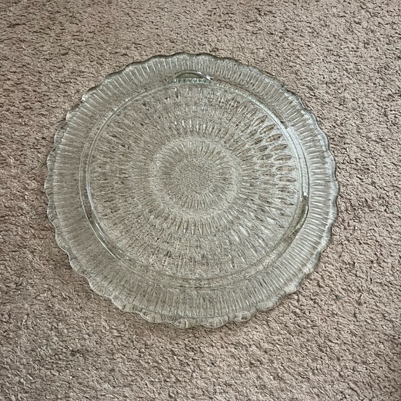 Antique Cake Serving Plate - Picture 7 of 8